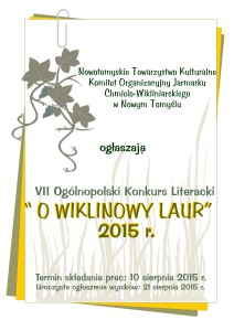 wiklinowy laur 2015 - plakat